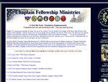 Tablet Screenshot of chaplain-military.org